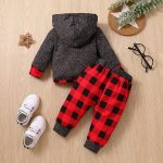 Newborn Baby Girl Clothes Outfits Infant Hoodie Sweatshirt Pants Headband Toddler Girl Clothing Set - Image 2